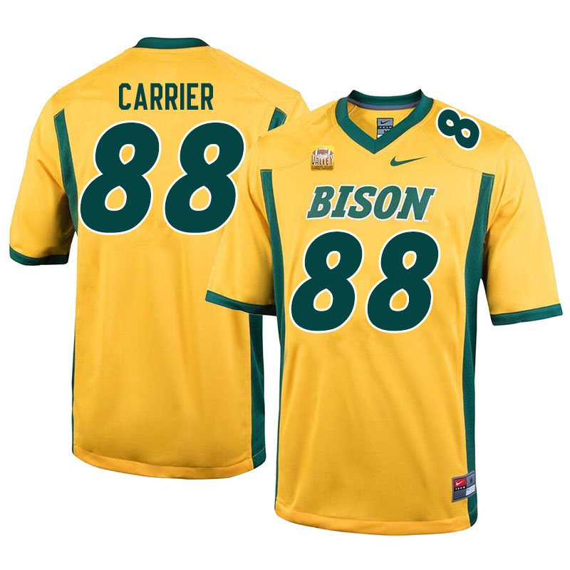 Men #88 Andre Carrier North Dakota State Bison College Football Jerseys Sale-Yellow - Click Image to Close